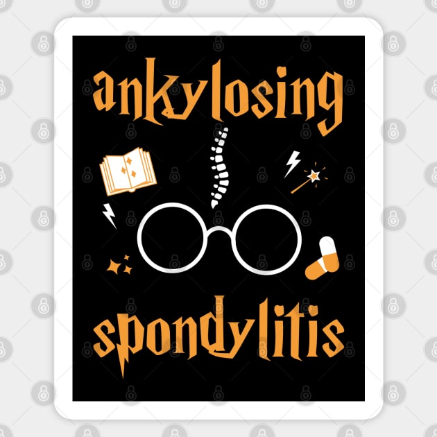 Magical Ankylosing Spondylitis Sticker by nimazu